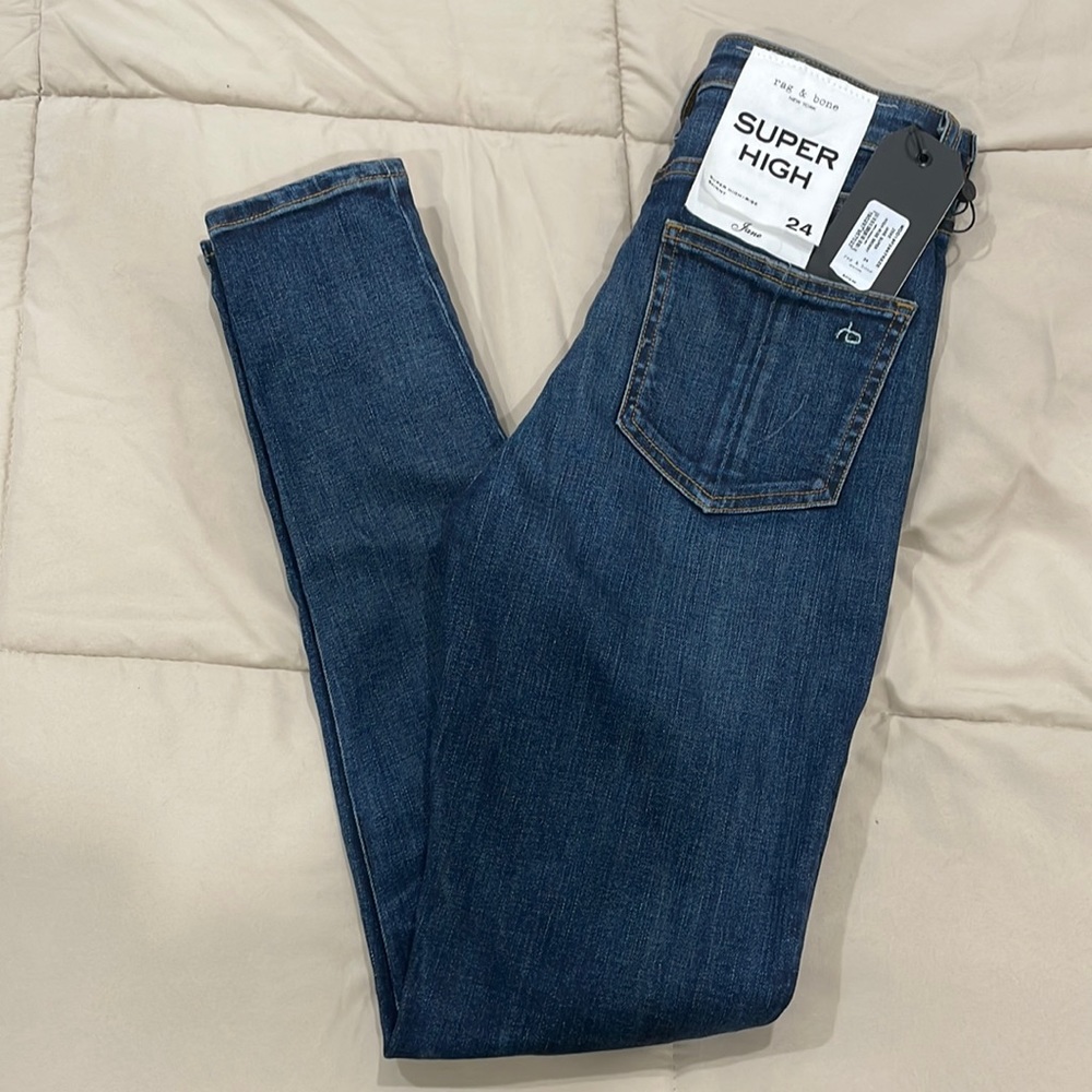Rag & Bone Super High Rise Denim (Jane)